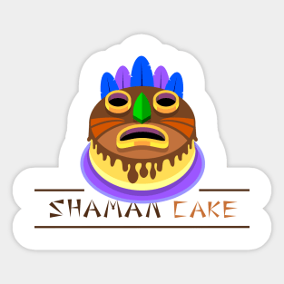 Shaman Cake Sticker